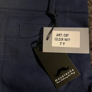 NWT -Moustache Navy Boys' Pants -size 7